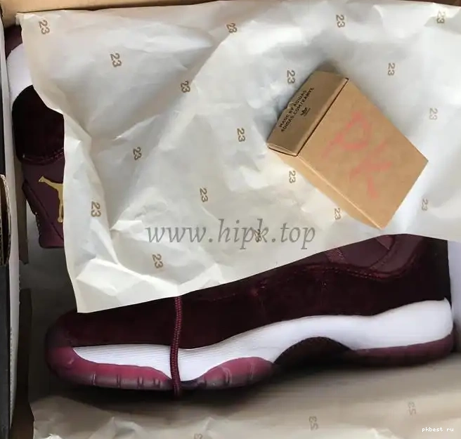 AIR JORDAN 11 VELVET GS AUTHENTIC “HEIRESS” 0526